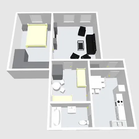 Haus Frohsinn - 5 아파트 *